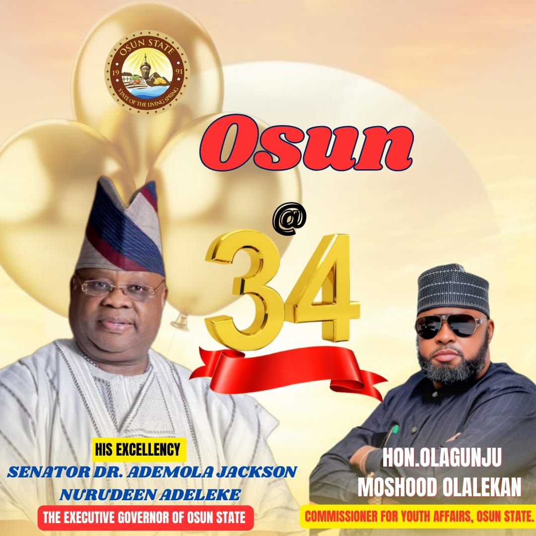 OFFICE OF THE HONOURABLE COMMISSIONER FOR YOUTH AFFAIRS, OSUN STATE